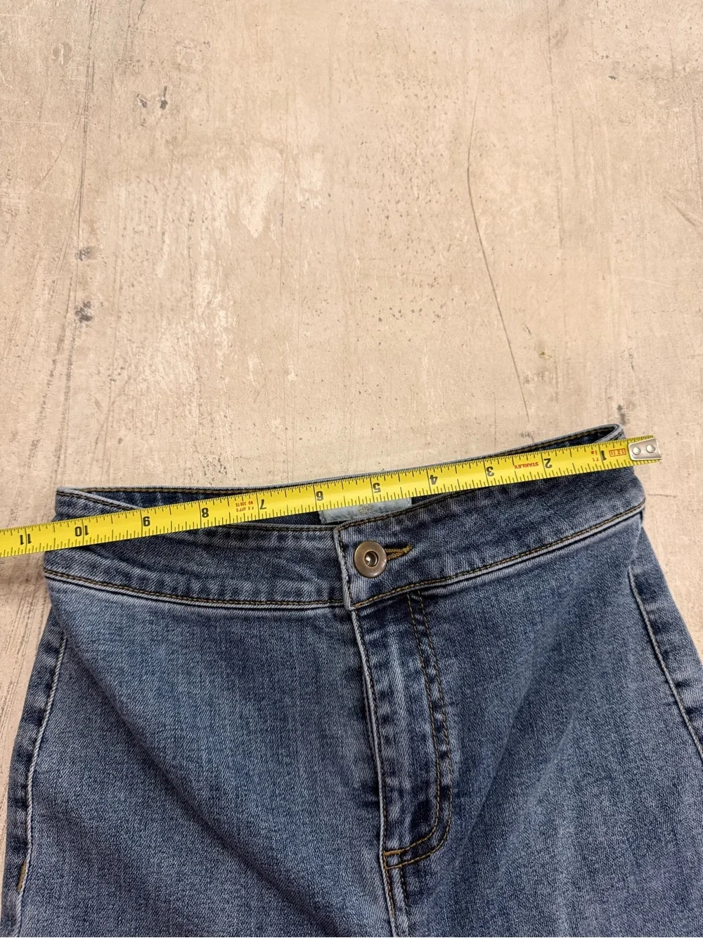 Chelsea & Violet Girls Flare Jeans Blue Denim Size M (10/12)